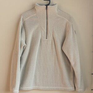 Beige Polo Sport Ralph Lauren Zipped Pullover For Men